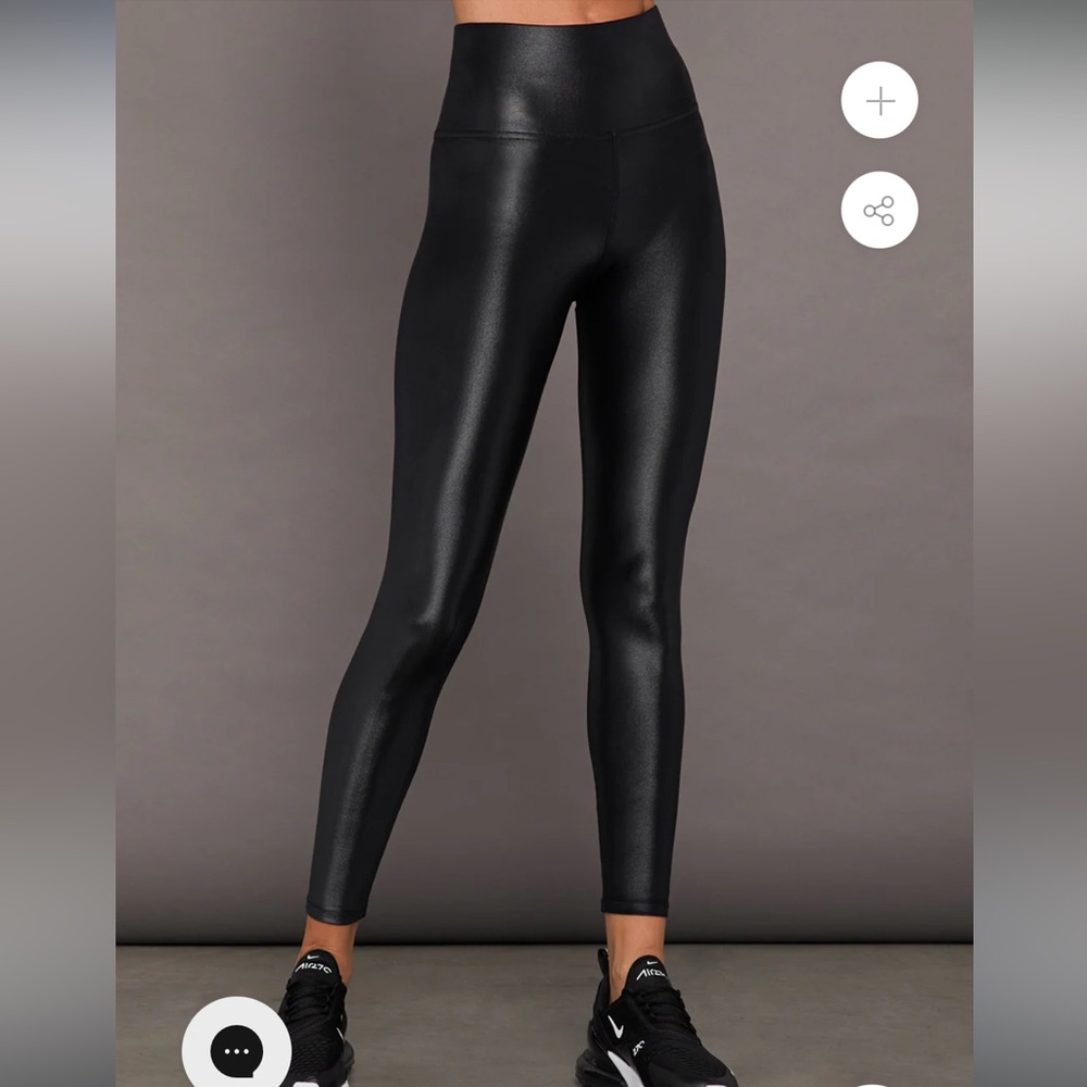 CARBON38. Takara shine high rise leggings. Black. Size small.